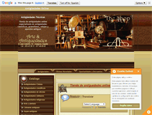 Tablet Screenshot of antiguedadestecnicas.com